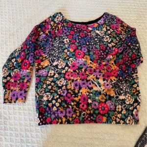 Beautiful floral sweater